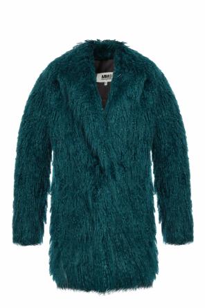 Fur-trimmed coat, zdjęcie 1 Fur-trimmed coat od MM6 Maison Margiela